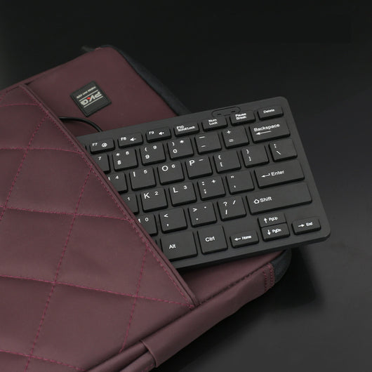 Teclado USB Compacto Silencioso para Computadora de Escritorio y Portátil - Image 2