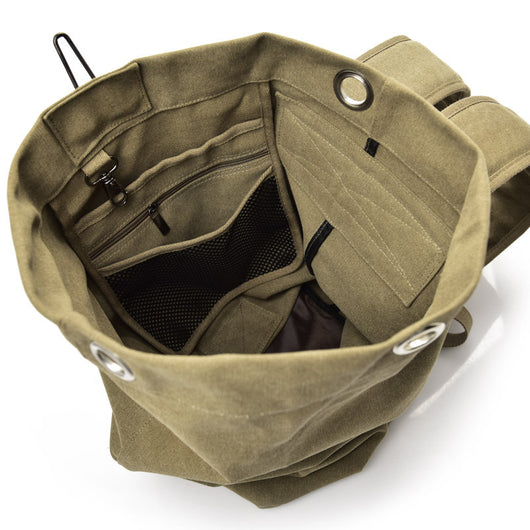Mochila de Viaje Grande para Hombre - Bolsa de Lona Multifuncional - Image 5