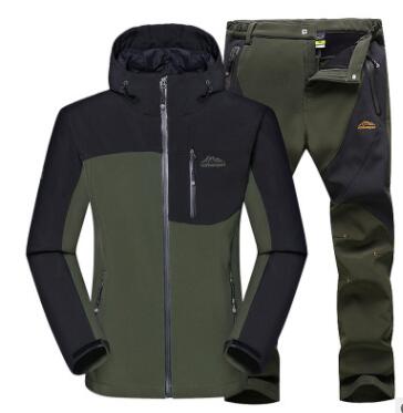 Traje Ejecutivo Shark Skin Soft Shell para Otoño e Invierno - Image 6