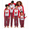 Pijamas Navideños Familiares a Juego con Diseño de Dibujos Animados