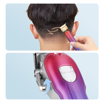Cortadora de Cabello Profesional 2 en 1 con Grabador de Diseños - Image 6