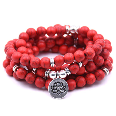 Pulsera Buddha de Plata con Cuentas de Loto - Yoga y Espiritualidad - Image 7