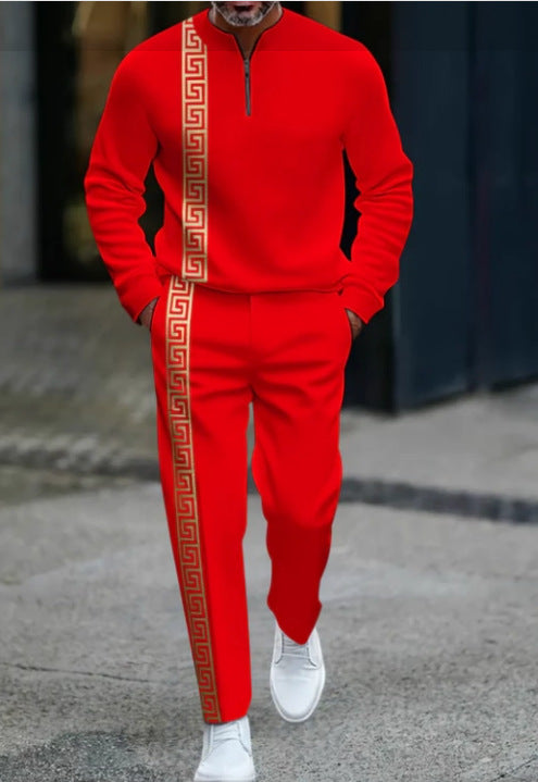 Conjunto Deportivo Casual con Polo Manga Larga y Pantalón - Image 14