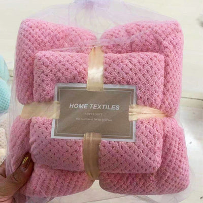 Juego de Toallas de Baño Coral Fleece Alta Densidad - Image 10