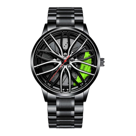 Reloj Automático para Hombre con Diseño de Rueda y Acabado Chapado al Vacío - Image 12