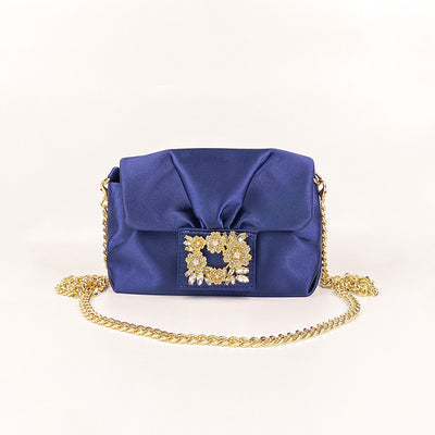 Bolso Bandolera Retro Arrugado con Cadena - Image 22