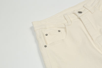 Pantalón Ancho de Cintura Alta Casual Holgado - Image 10