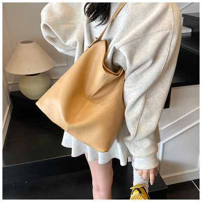 Bolso Tote de Hombro Leisure con Gran Capacidad y Textura - Image 26