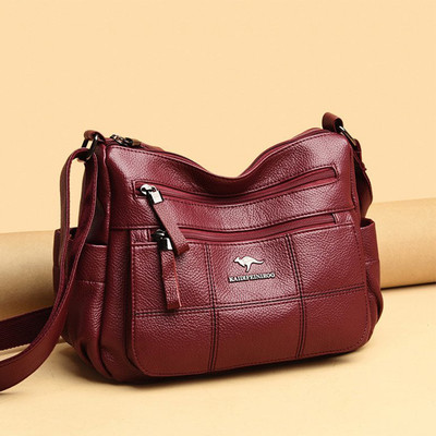 Bolso Crossbody de Cuero Genuino para Mujer - Gran Capacidad - Image 5