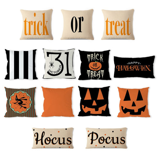 Funda de Almohada Temática de Halloween