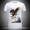 Playera Hombre Manga Corta con Estampado Digital 3D