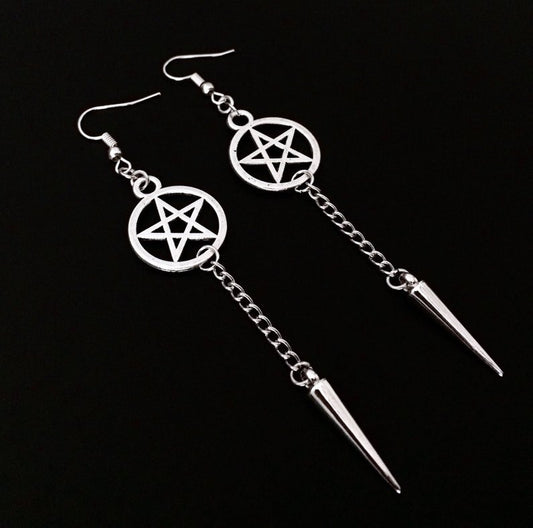 Aretes de Estrella de Cinco Puntas - Image 2