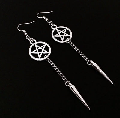 Aretes de Estrella de Cinco Puntas - Image 2