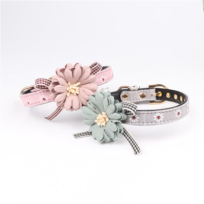 Collar para Mascotas con Flores - Diseño Adorable para Perros y Gatos - Image 2