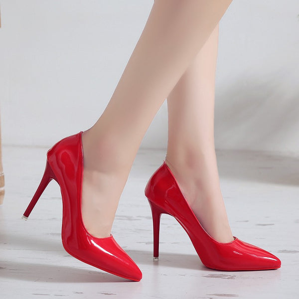 Zapatos de Tacón Stiletto Puntiagudo para Mujer - Estilo Profesional
