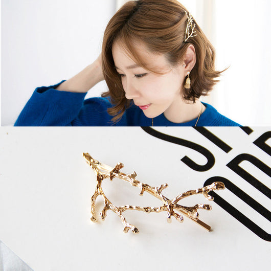 Clip de Cabello Princesa con Diseño de Ramas y Astas - Image 9