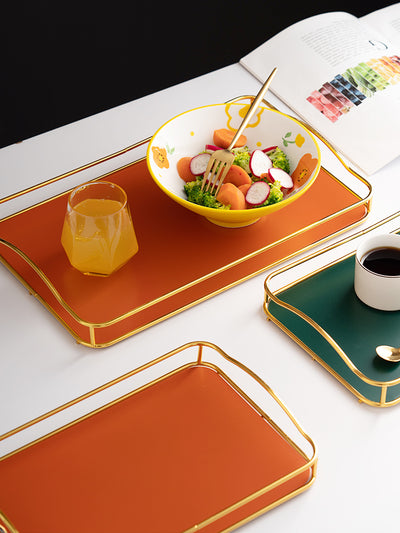 Bandeja Rectangular Organizadora de Té y Bebidas con Almacenamiento - Image 7
