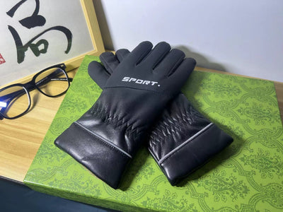 Guantes de Punto Gruesos para Hombre, a Prueba de Viento y Frío - Image 6