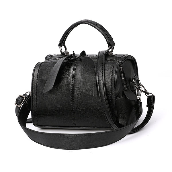 Bolso Boston de Cuero Suave para Mujer - Image 9