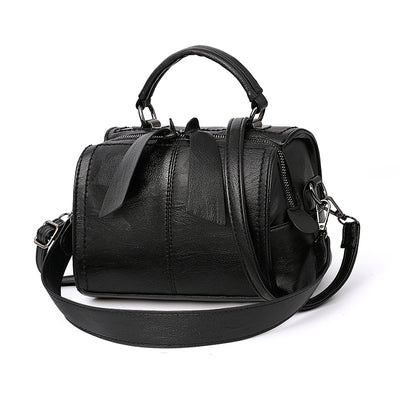 Bolso Boston de Cuero Suave para Mujer - Image 9