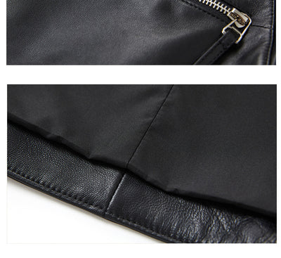 Abrigo de Cuero Genuino Slim Fit Premium - Image 12