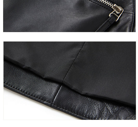 Abrigo de Cuero Genuino Slim Fit Premium - Image 12