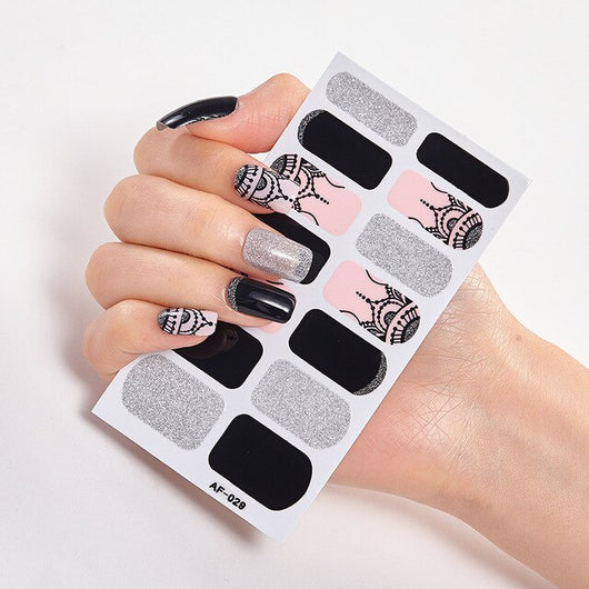 Esmaltes y Stickers de Diseño para Uñas - Colores Sólidos y Arte Creativo - Image 24