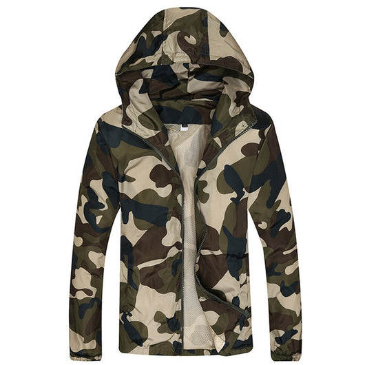Chaqueta Camuflaje Slim Fit para Hombre - Estilo Urbano Moderno - Image 4