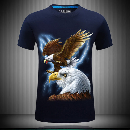 Playera Hombre Manga Corta con Estampado Digital 3D - Image 6