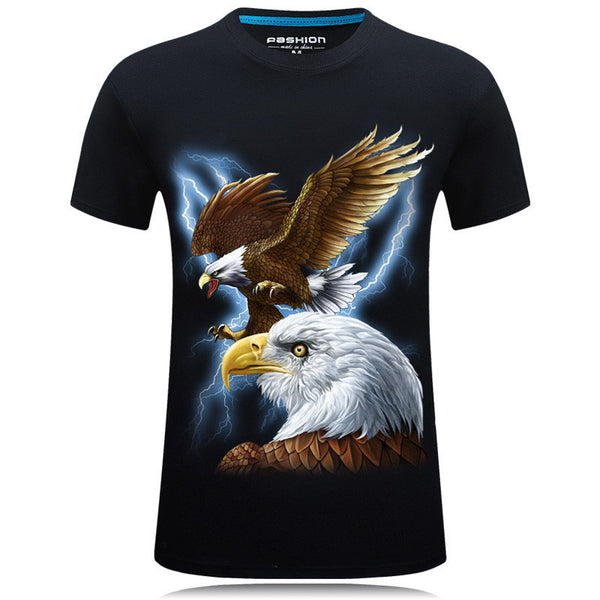 Playera Hombre Manga Corta con Estampado Digital 3D - Image 7