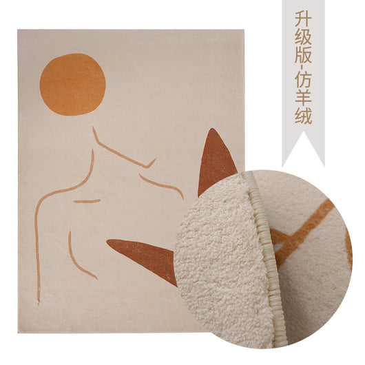 Alfombra Nórdica Abstracta para Dormitorio y Sala de Estar - Image 13