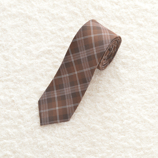 Corbata a Cuadros para Uniforme Escolar y Profesional - Image 7