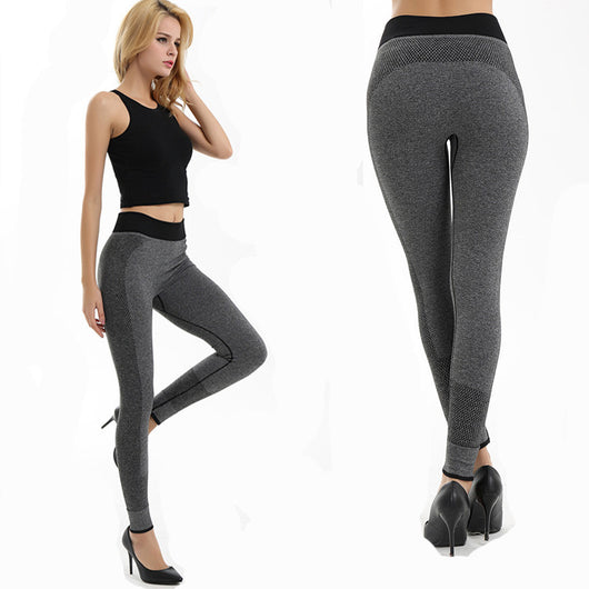 Pantalones Yoga Deportivos de Secado Rápido - Capri Ajustado Transpirable - Image 3