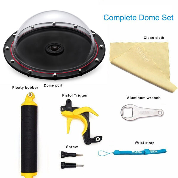Protector de Lente Acuático para GoPro Hero 3 y 4 - Cubierta de Protección para Buceo y Deportes Acuáticos