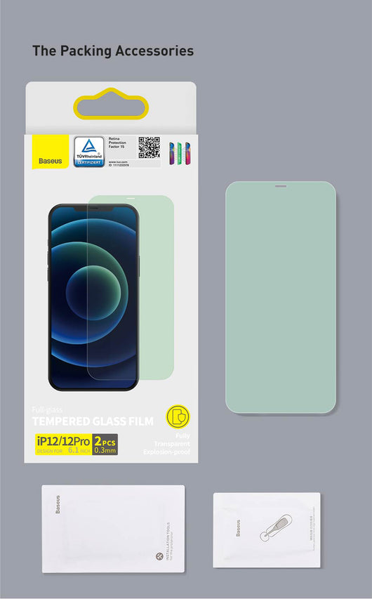 Protector de Pantalla Cristal Templado 0.3mm Cobertura Total para Ojos - Image 33