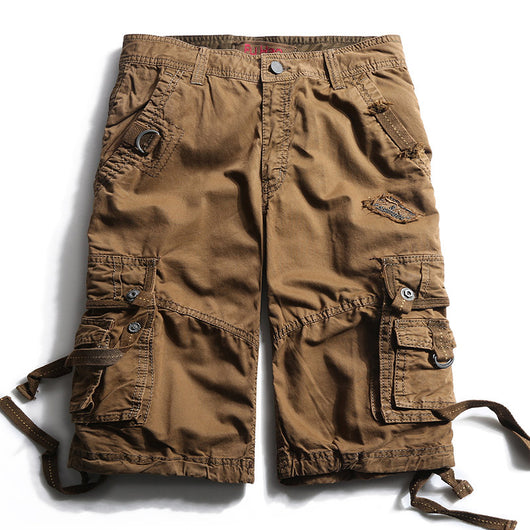 Pantalones Cortos de Trabajo con Múltiples Bolsillos - Image 6
