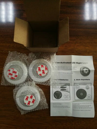 Lámpara LED Inteligente con Sensor de Movimiento para Armarios, Baños y Pasillos - Image 3