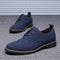 Zapatos Casuales Talla Grande Hombre Estilo Británico Acolchonados