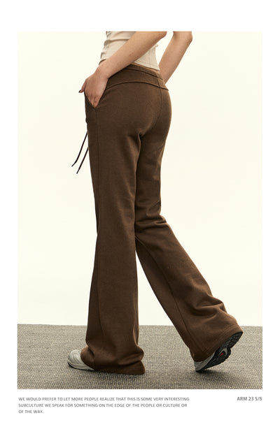 Pantalones Yoga Cintura Baja Retro para Mujer - Comodidad Casual - Image 33