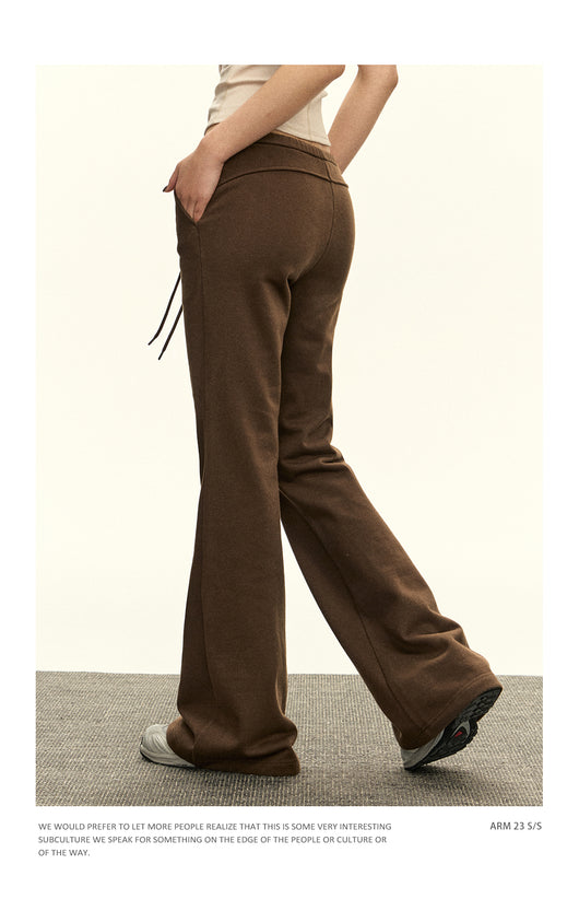 Pantalones Yoga Cintura Baja Retro para Mujer - Comodidad Casual - Image 33