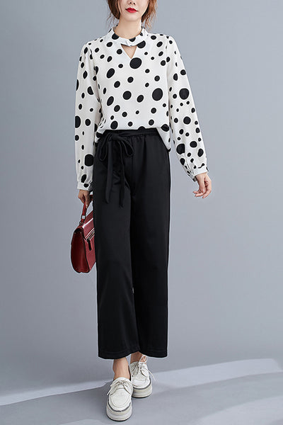 Conjunto Casual Mujer: Camisa Suelta y Pantalón Cómodo - Image 3