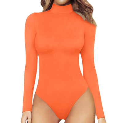 Body Ajustado de Manga Larga Estilo Europeo y Americano para Mujer - Image 28