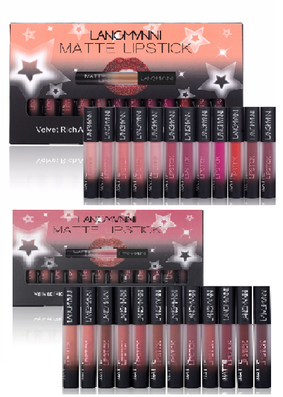 Set de Labiales Mate Aterciopelados Resistentes al Agua de Larga Duración - Image 10