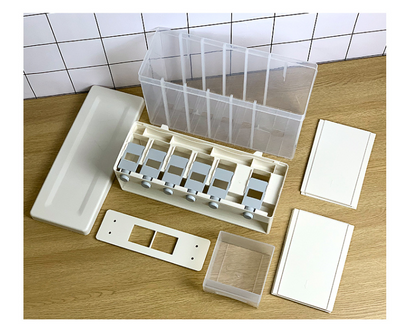 Contenedor de Arroz Montable en Pared con Diseño Moderno - Image 3