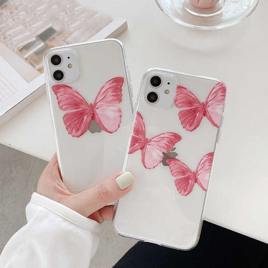 Funda protectora para celular con diseño de mariposa integral - Image 4