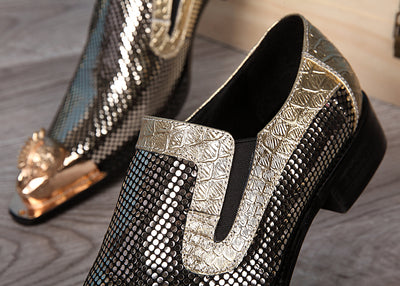 Zapatos de Cuero con Punta Afilada - Estilo Elegante y Moderno - Image 5