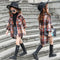 Camisa Cuadros Niña Corte Dovetail Moda