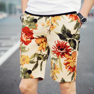 Shorts Casuales Coreanos Slim para Hombre