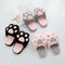 Pantuflas de Patas de Gato