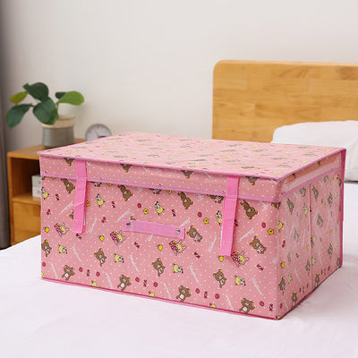 Caja de Almacenamiento Plegable de Tela - Organizador Versátil para Ropa y Juguetes - Image 9